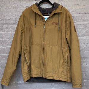 Men’s Columbia Brown Jacket Sz L